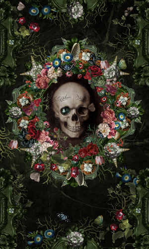 Tenture d’intérieur "L'écume des jours " format 70x137cm Voglio Bene