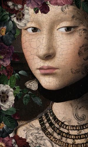 Tenture d’intérieur "Starfire" format 70x137cm Voglio Bene