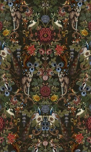 Tenture d’intérieur “Jungle” format 70x137cm Voglio Bene