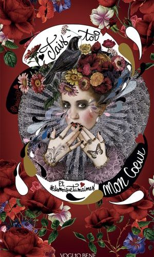 Tenture d’intérieur "Tais toi" format 70x137cm Voglio Bene