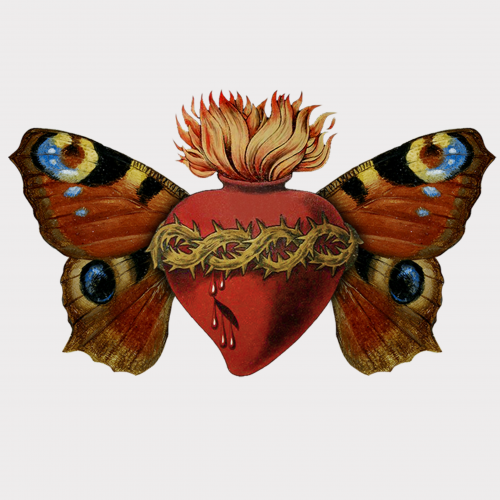 Stikers A3 "Papillon sacré"voglio Bene