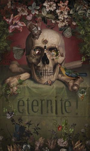 Tenture “Eternite ”, 70/137cm Voglio BENE