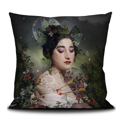 Housse de coussin 50/50cm "GAIA” Voglio bene