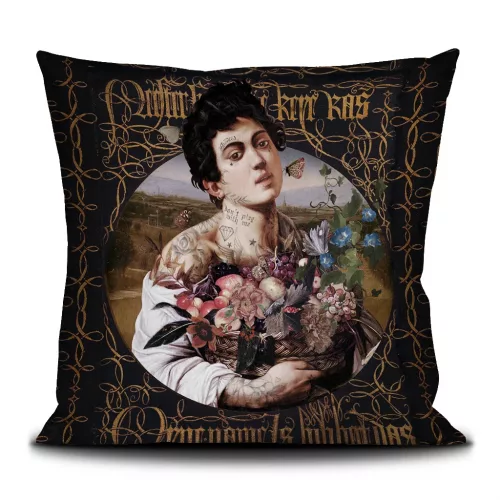 Housse de coussin 50/50cm "I'M SEXY ” Voglio bene