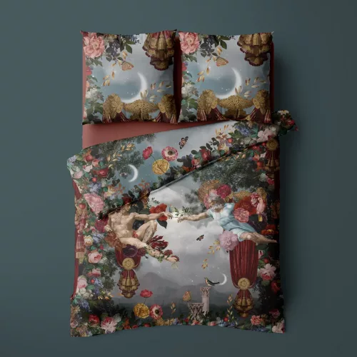 Housse de couette "La création d'Adam" Voglio Bene