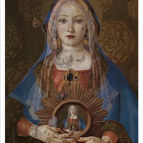 Affiche A3 "Madonna Suprema”,Voglio Bene