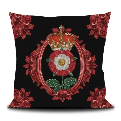 Housse de coussin 50/50cm "Notre Dame de Voglio Bene” Voglio bene