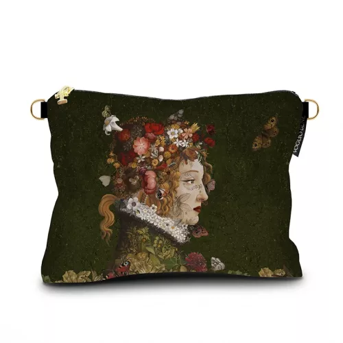 Pochette sacoche «Flora», Voglio Bene