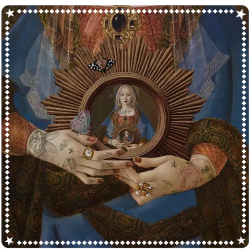 Tapis de tirage "Madonna suprema"Voglio Bene