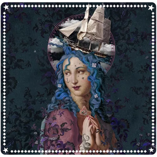 Tapis de tirage "Sainte Tempête "Voglio Bene