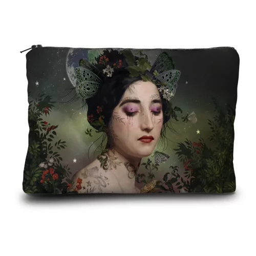 Porte monnaie format 10/15cm "GAIA", Voglio Bene