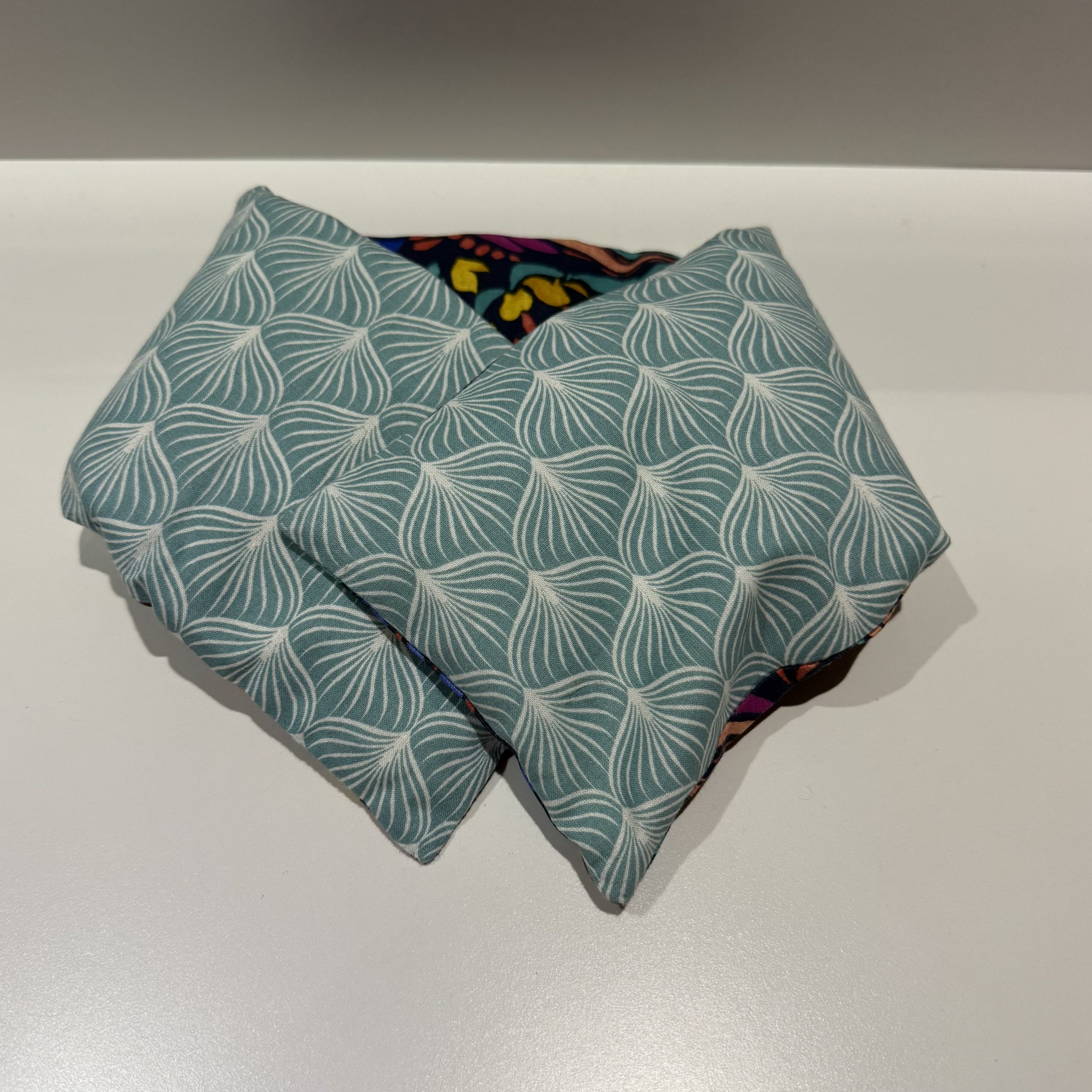 Bouillotte cervicale au graine de lin bio « Spiralee »