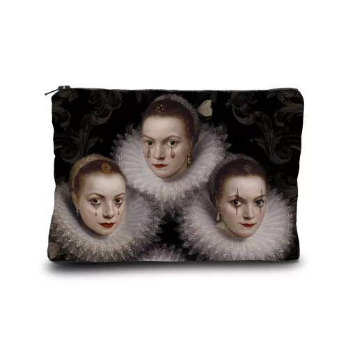 Porte monnaie format 10/15cm "Sororité", Voglio Bene