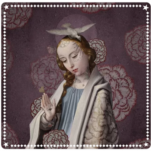 Tapis de tirage "La foi" Voglio Bene