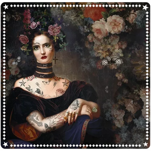 Tapis de tirage "Loulou" Voglio Bene