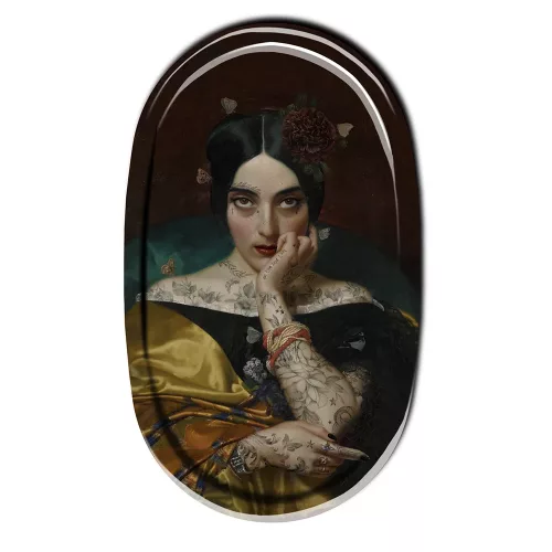 Plateau 55/33cm "Clementine" de Voglio Bene