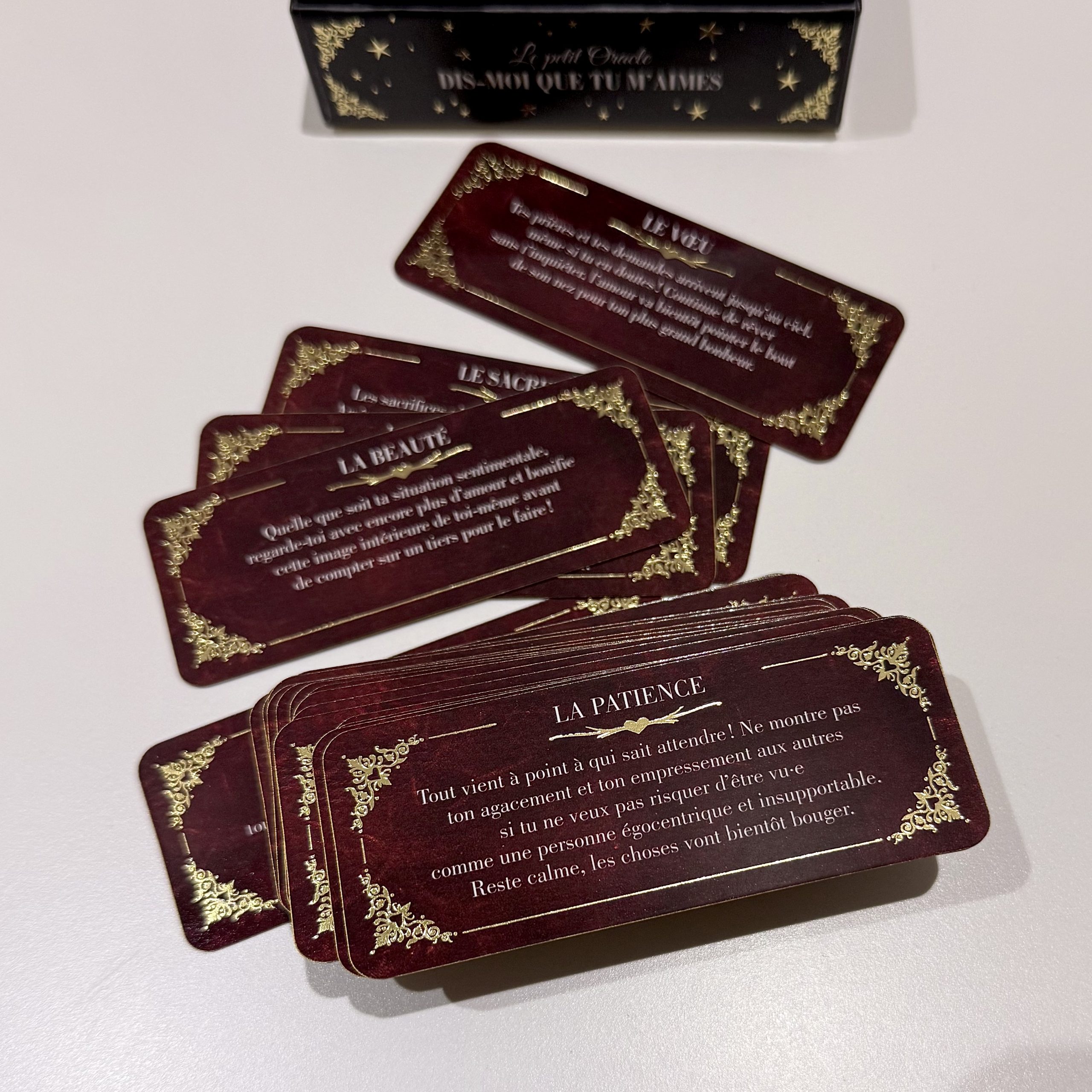 Le petit oracle "Dis-moi que tu m'aimes" Voglio Bene