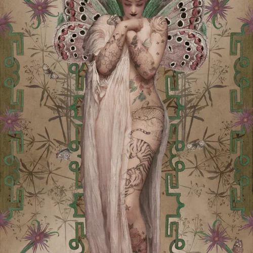 Tenture d’intérieur “Angel” format 70x137cm Voglio Bene