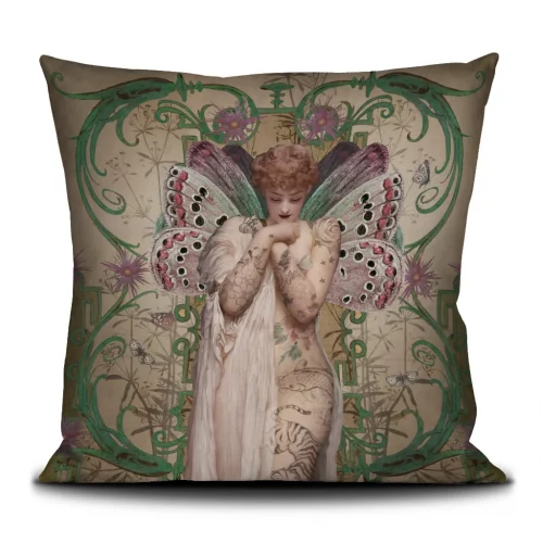 Housse de coussin 50/50cm "ANGEL” Voglio bene