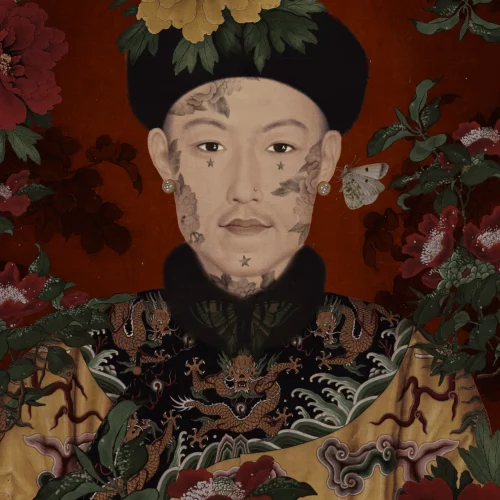 Tenture d’intérieur “L'empereur” format 70x137cm Voglio Bene