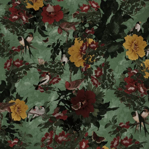 Tenture d’intérieur “Porcelaine” format 70x137cm Voglio Bene