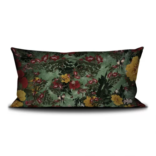 Housse de coussin 70/140cm "Les oiseaux" Voglio Bene