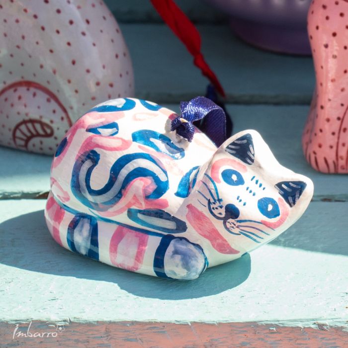 Pendentif spotty bluev