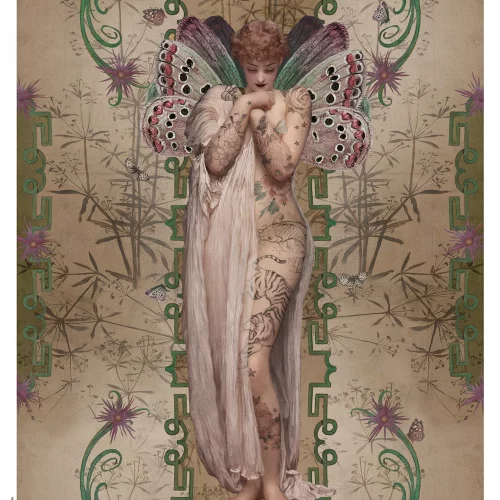 Affiche A3 "Angel”,Voglio Bene