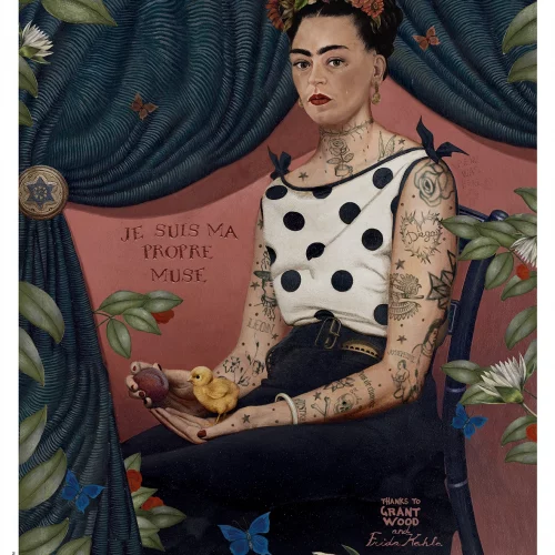 Affiche A3 "La muse”,Voglio Bene
