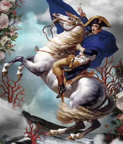 Tenture d’intérieur “Napoléon” format 80x140cm Voglio Bene