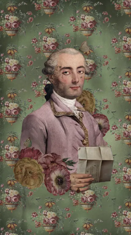 Tenture d’intérieur “Fersen” format 77x137cm Voglio Bene