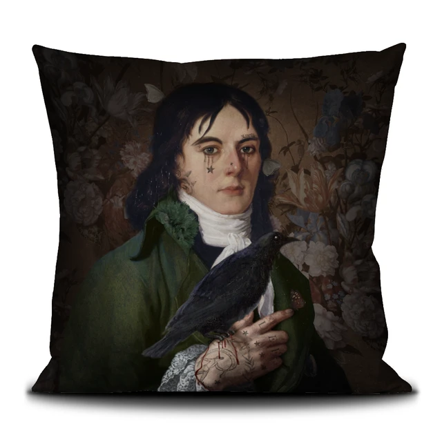 Housse de coussin 50/50cm "Olympe de Gouges” Voglio bene