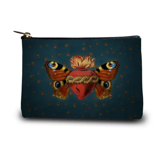 Porte monnaie format 10/15cm "Papillon sacré", Voglio Bene