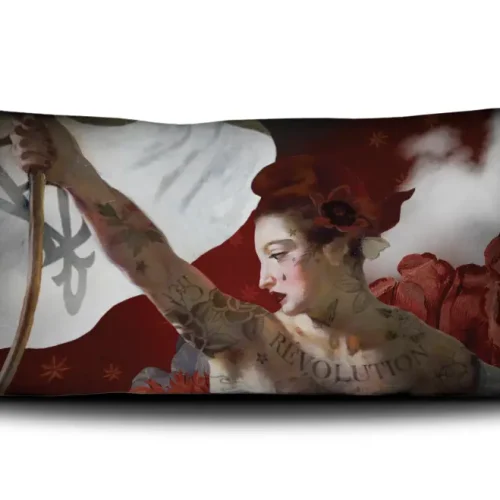 Housse de coussin 70/140cm "Liberté" Voglio Bene