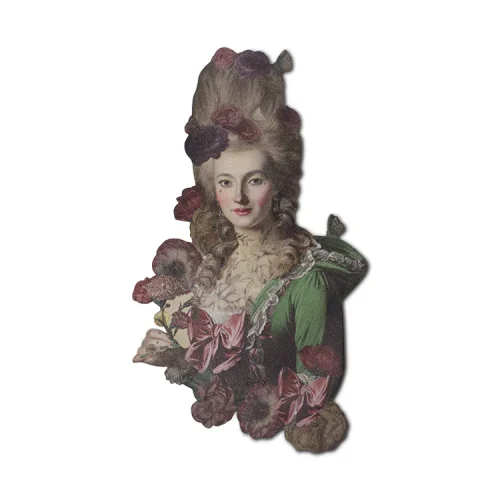Marque page silhouette "Marie-Antoinette" Voglio Bene