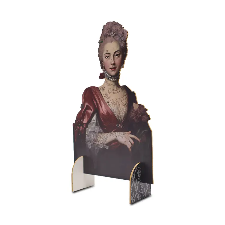Marque page silhouette "Olympe de Gouges" Voglio Bene