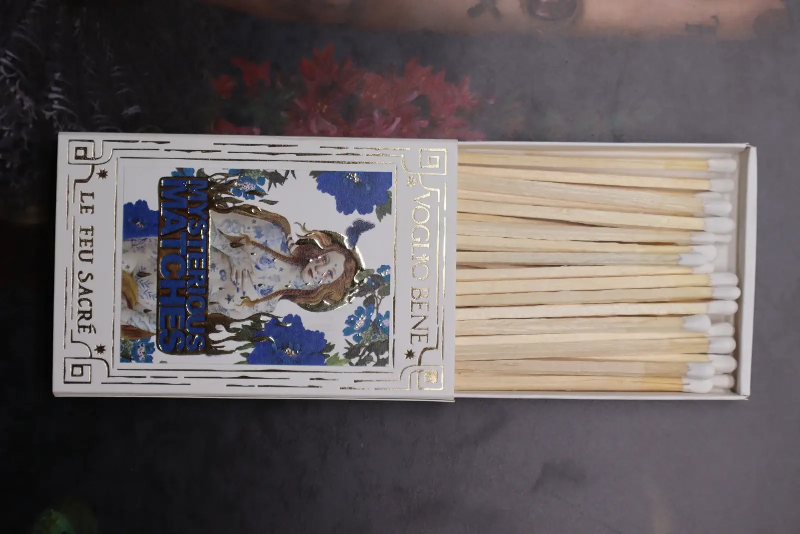 Allumettes Mysterious Matches édition du feu sacré Voglio Bene